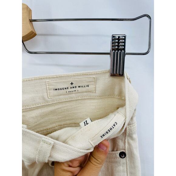 Imogene + Willie 27 Catherine Natural Selvage Rinse Jeans - Picture 6 of 9